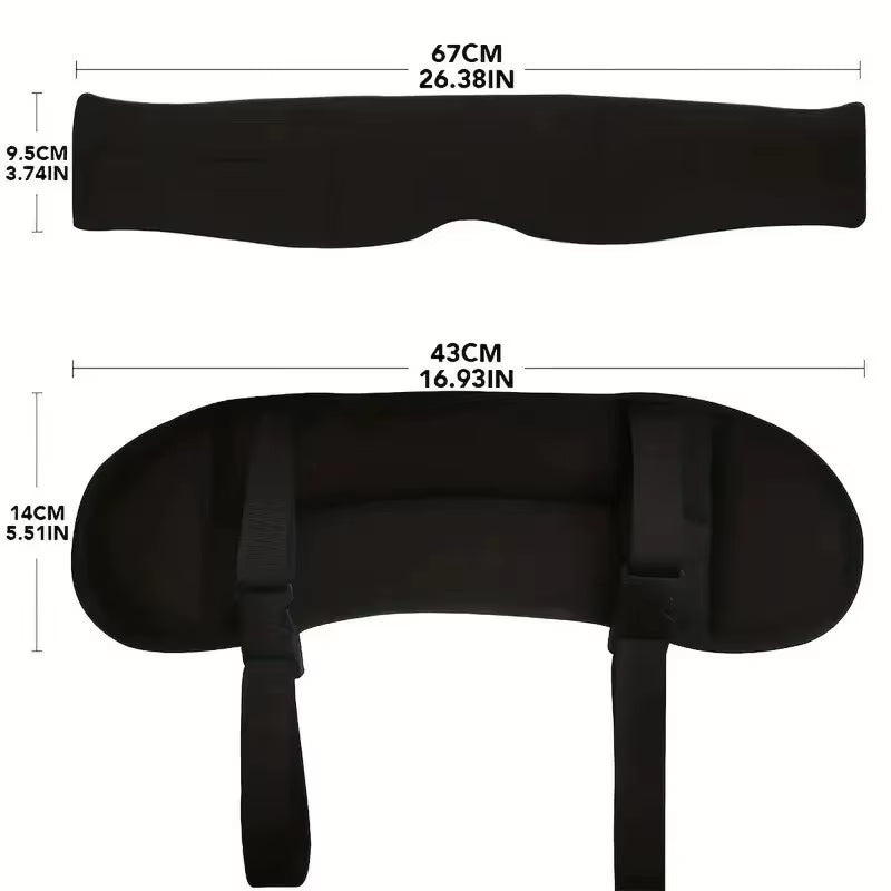 Ultimate 3D Contoured Travel Pillow & Blackout Eye Mask Set for Uninterrupted Sleep – Adjustable, Soft, and Perfect for Air Travel!